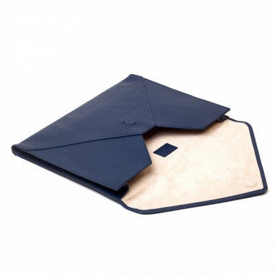 Good Quality Hot Sell Genuine Leather Document Folder/travel Envelope File Bag Custom Logo